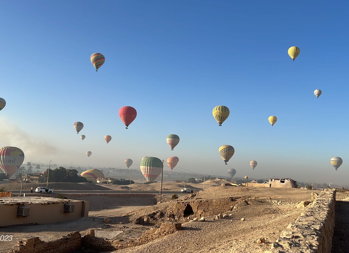 Ballon, Luxor, Westbank